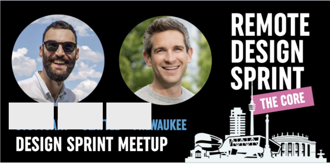 Awesome meetup about #remotedesignsprint by designsprintstudio.com with @coach_katja and <a href="/SabrinaGoerlich/">SabrinaGoerlich.eth 🟣</a>. Special guests with <a href="/jakek/">Jake Knapp</a> and <a href="/jazer/">John Zeratsky</a>  
 #dsMeetupSTR #designsprint #remotework 
cc <a href="/SYLVAINDORE4/">SYLVAIN DORE</a> jeremyjodeau