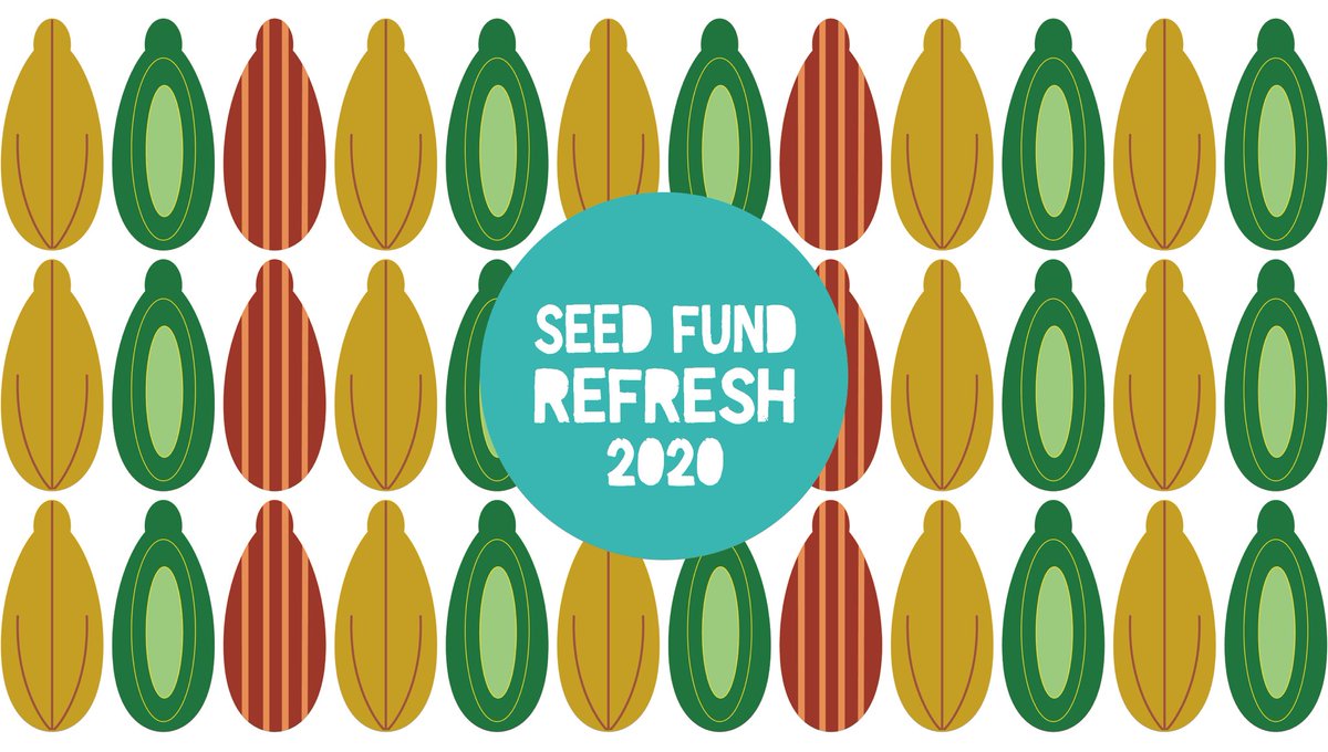 🌱NEWS!🌱Today we launch The Seed Fund Refresh with <a href="/collaboratorsUK/">The Collaborators</a> - info on our Instagram. To register your interest and find out more please email caroline@theseedfund.co.uk - ENTRIES CLOSE 7th JUNE. Projects will commence end of June / early July