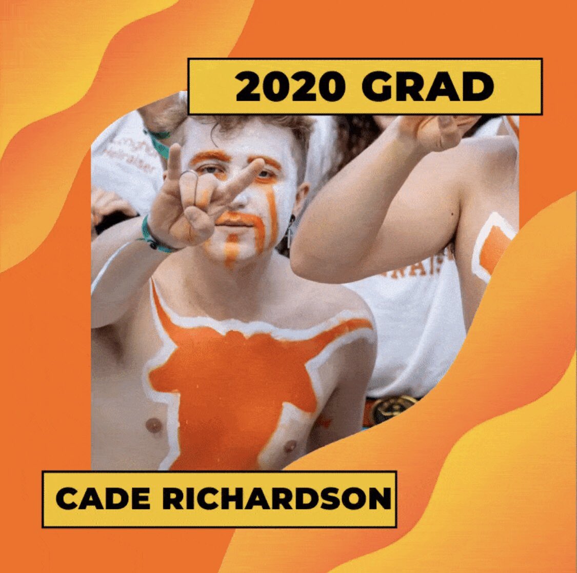 Hellraisers1988's tweet photo. Congratulations to our 2019 and 2020 graduates! 

Through your college career you have written many essays, done lab reports, taken exams, and most of all you’ve raised hell 🧡 we couldn’t be more proud🤘🏽Hook ‘Em Forever https://t.co/vWsJjneEC8