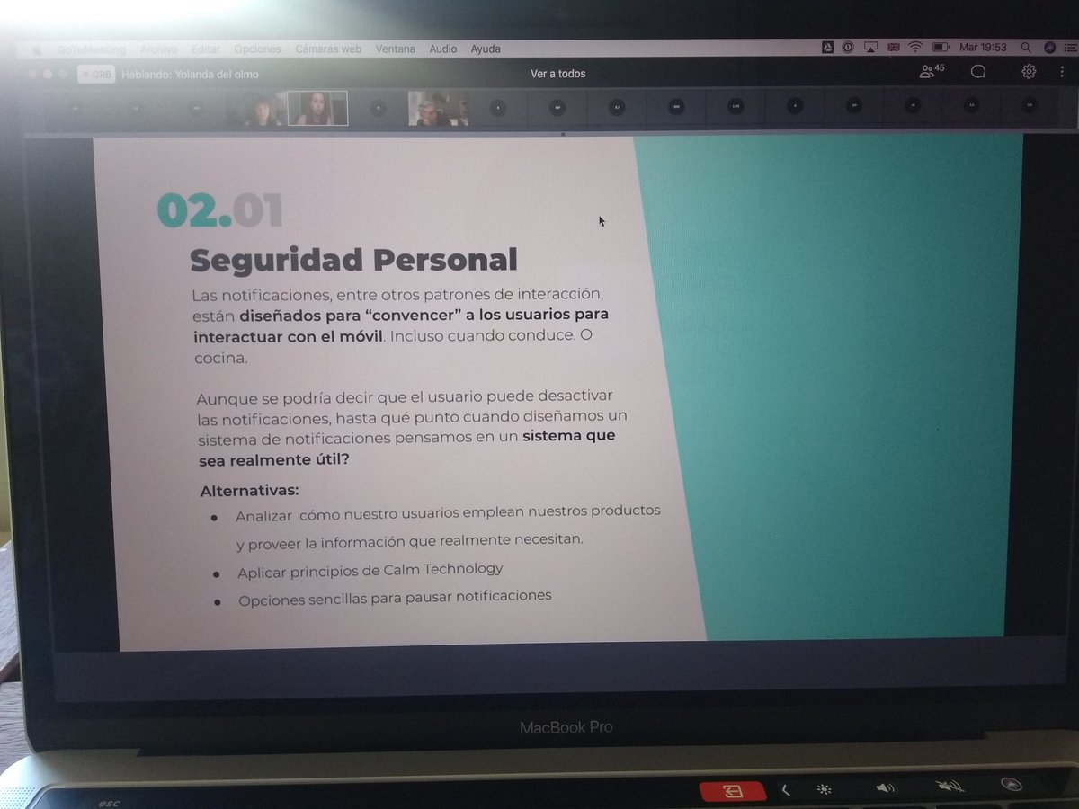 LadiesthatUX_MA's tweet photo. Están saliendo muchos puntos de reflexión sobre cómo nuestros diseños afectan a la vida real de las personas que usan la tecnología y los productos digitales 🤔#ltux_mad #ethicdesign #ethics #ux #diseñoetico con @GMDsgn y @yolandadelolmo https://t.co/REClDsCERH