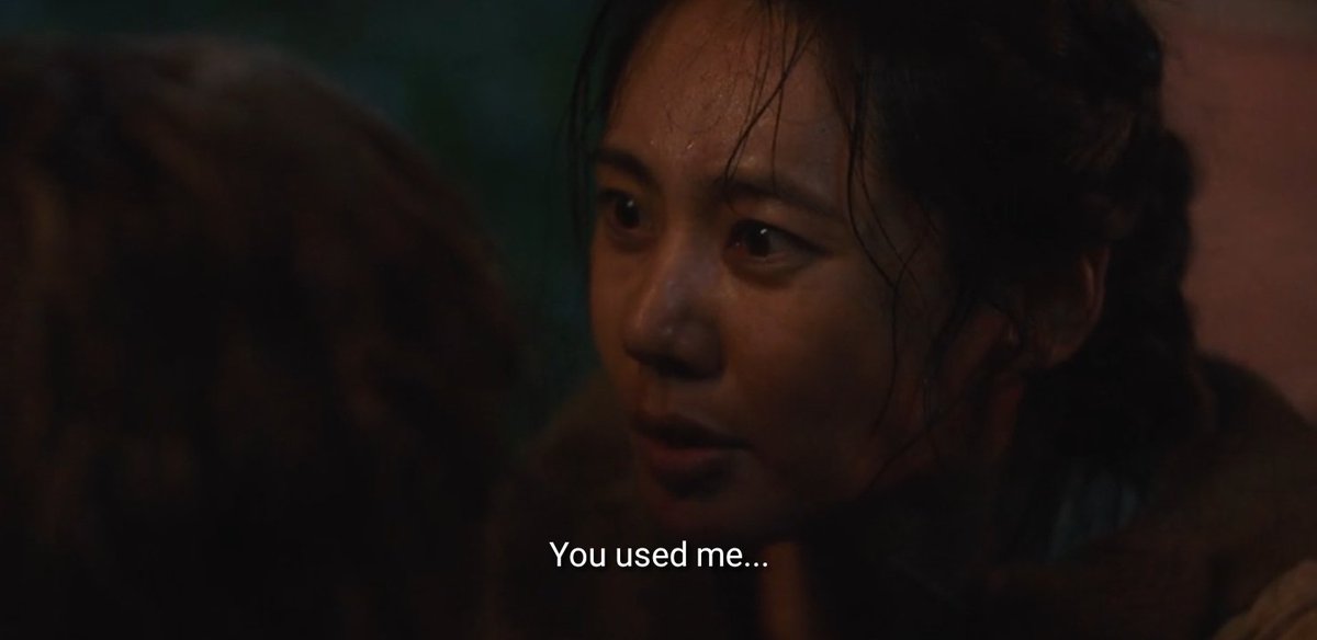 5.-Asa Hon and Eunseom finally found their way down The Great Black Cliff after 10 years of searching and crossed the Sea Of Tears to get to Iark-Asa Hon dying upon arriving at Iark bec apparently, she couldn& #39;t escape Aramun Haesulla and his curse no matter what (Ep. 1)