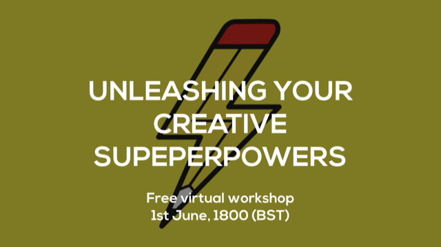 herdmeister's tweet photo. Lots happening in the next seven days: really excited to get the gang back together for #CreativeSuperpowers next Monday 1st June https://t.co/PjFCYJQIbU