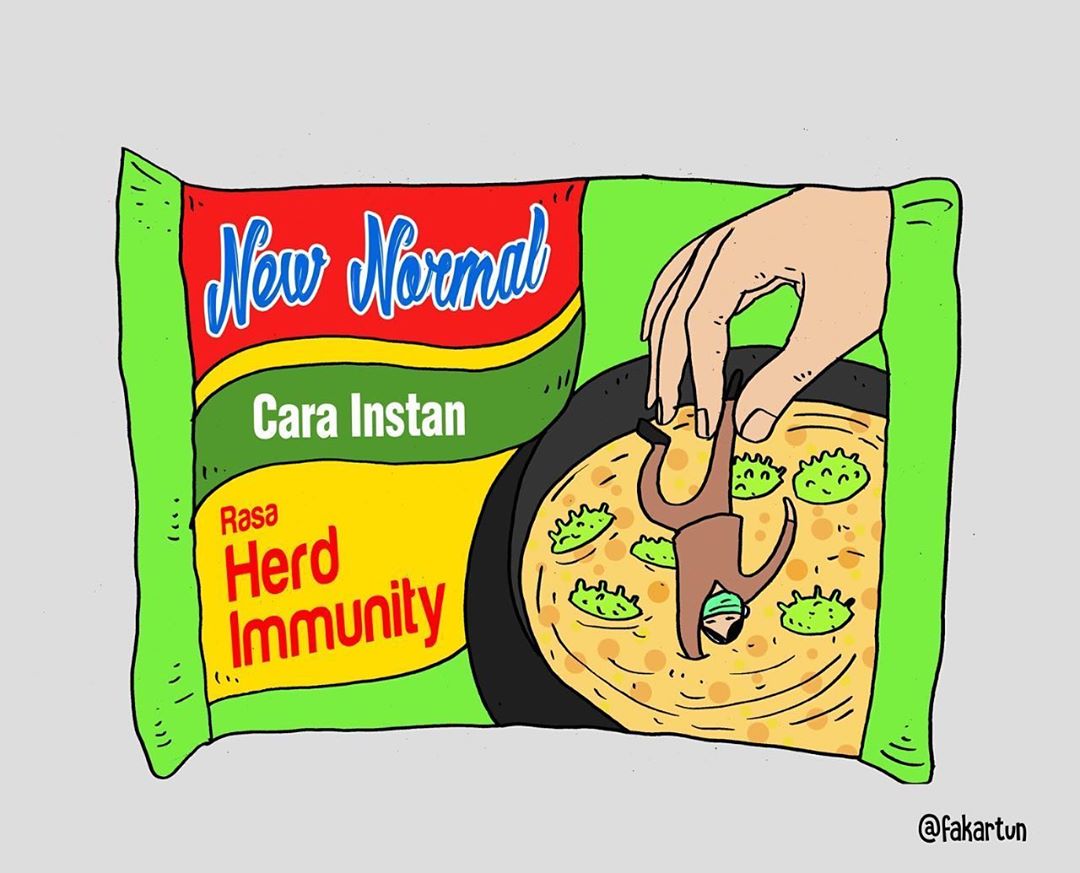 GreyCockroach's tweet photo. #NewNormal
#NewNormalIndonesia
Potret kegagalan dan ketidakmauan pemerintah untuk berjuang melindungi rakyat dari covid19. Pengennya yg instan + low budget, gak peduli nyawa rakyat jadi taruhannya.
#TolakNewNormal
@mas__piyuuu @D4tuk_T4mburin @DukeCondet https://t.co/NyJQydEPI1