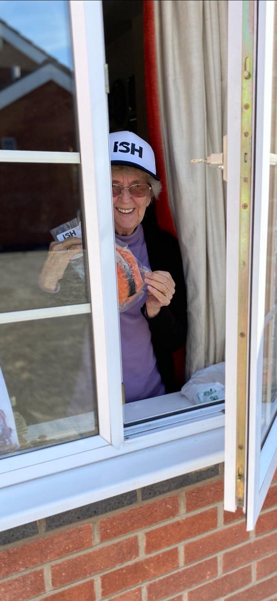 What has made Ish Fish Proud in these trying last few months is we have managed to get Fresh Fish to all of our Elderly Customers 💯💯
And we’ve even thrown in the Odd Ish Fish Cap 😂😂