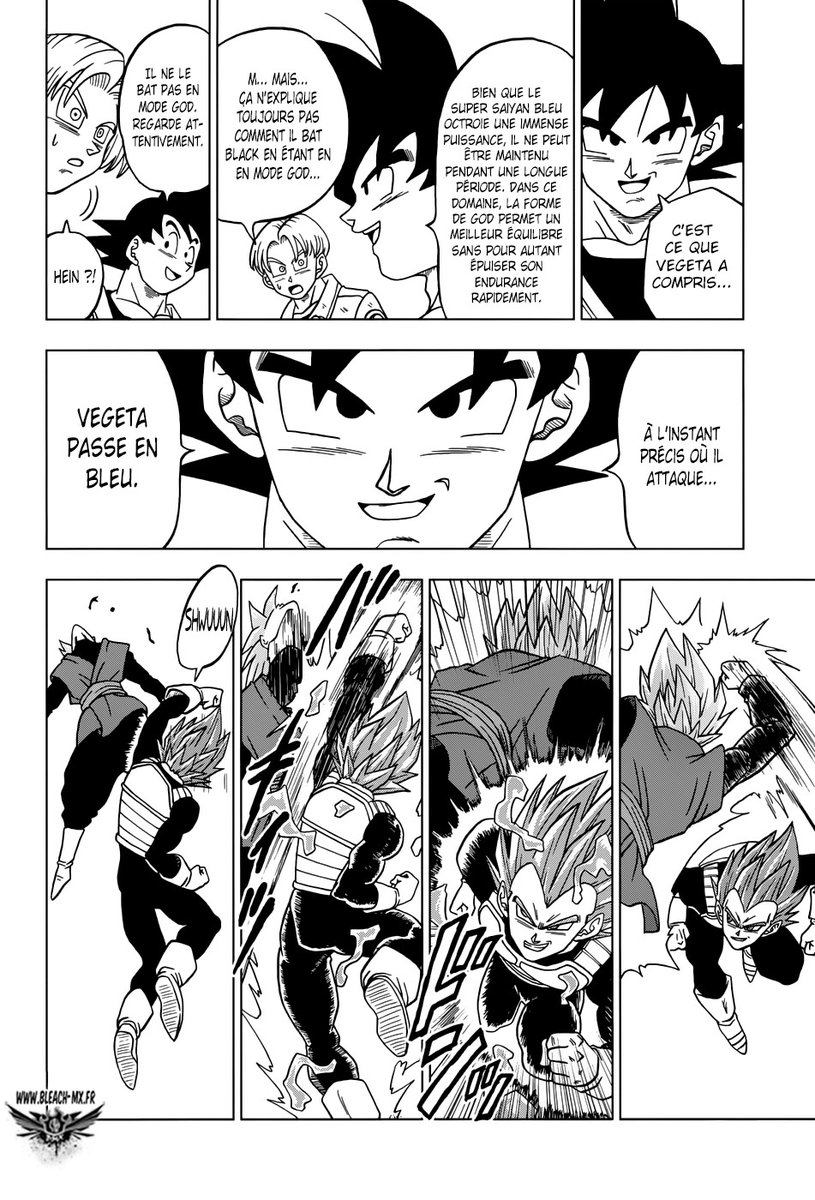 Il y a quelques exceptions dans l'Arc Trunks où Goku partage enfin de bonnes analyses et redore un peu son blason de fin tacticien et d'artiste martial chevronné, heureusement! D'ailleurs si je vous demande son combat préféré dans le manga, vous me direz sans doute: contre Zamasu