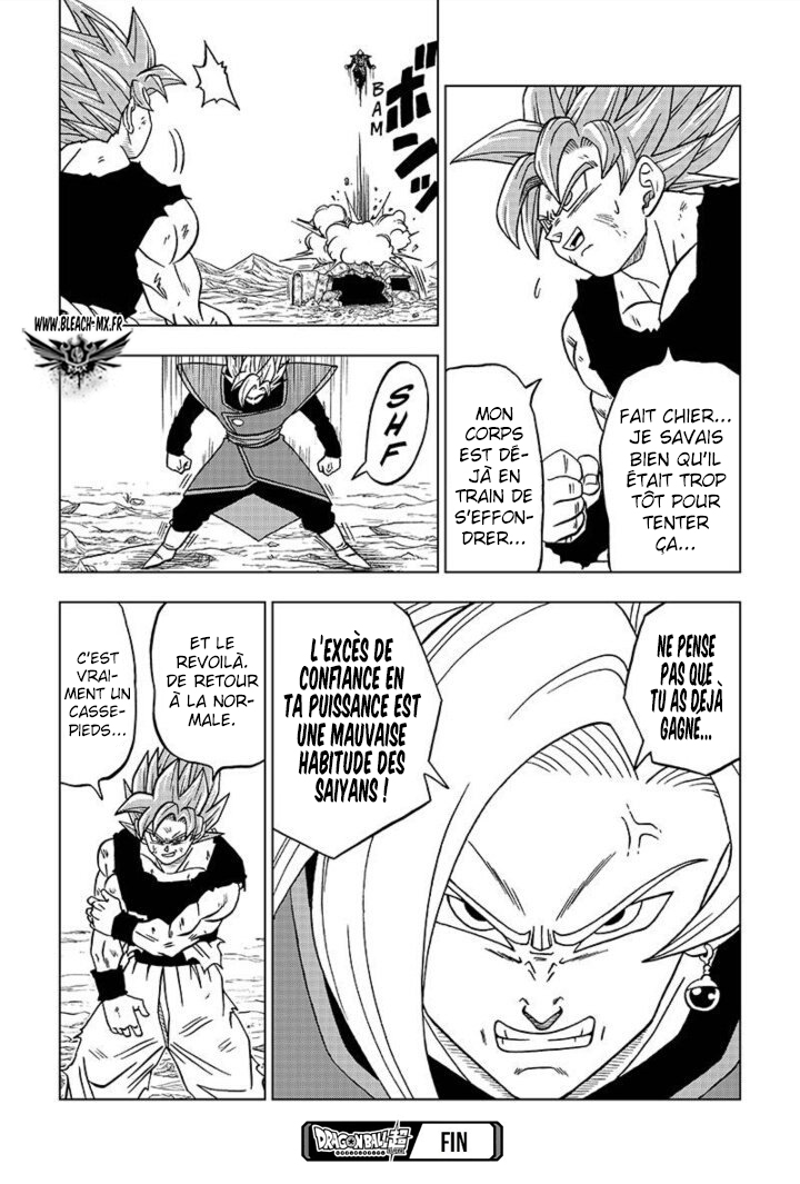 Il y a quelques exceptions dans l'Arc Trunks où Goku partage enfin de bonnes analyses et redore un peu son blason de fin tacticien et d'artiste martial chevronné, heureusement! D'ailleurs si je vous demande son combat préféré dans le manga, vous me direz sans doute: contre Zamasu