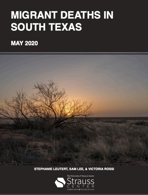 If you are looking for a non-Covid (although also grim) read, here is our latest report that aims to document the 1,600+ people who have died in South Texas since 2012 while attempting to enter the United States. https://www.strausscenter.org/wp-content/uploads/Migrant_Deaths_South_Texas.pdf
