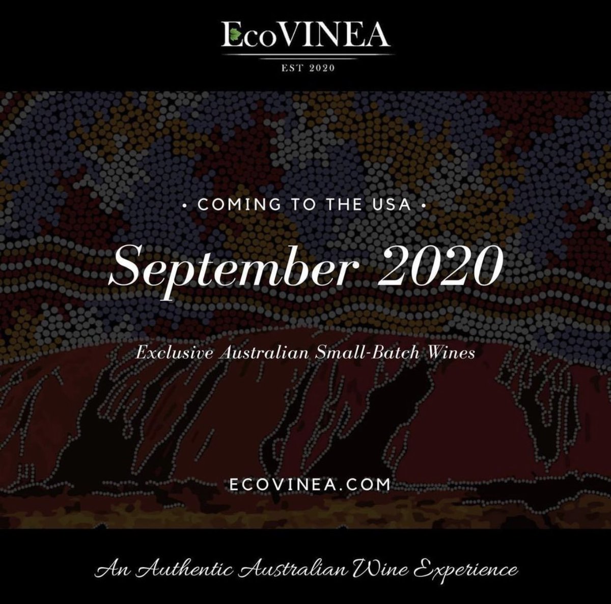 EcoVinea is set to take the US Wine industry by storm in September 2020, offering EXCLUSIVE Australian small-batch wines to our members.

Register today at ecovinea.com 

#ecovinea #wine #australia #winelovers