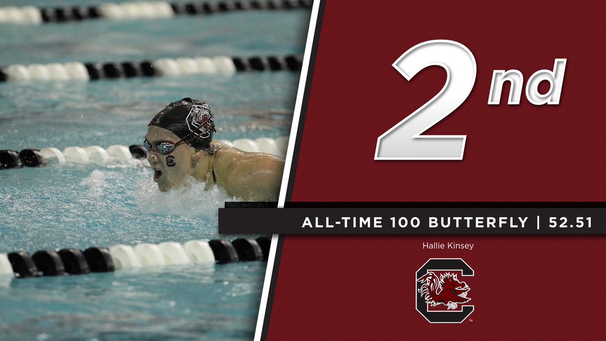 GamecockSwmDive's tweet photo. Our women's 100-fly group put in the WORK this year! A brand new top two set this year!

#Gamecocks https://t.co/DC8hvu7Grs