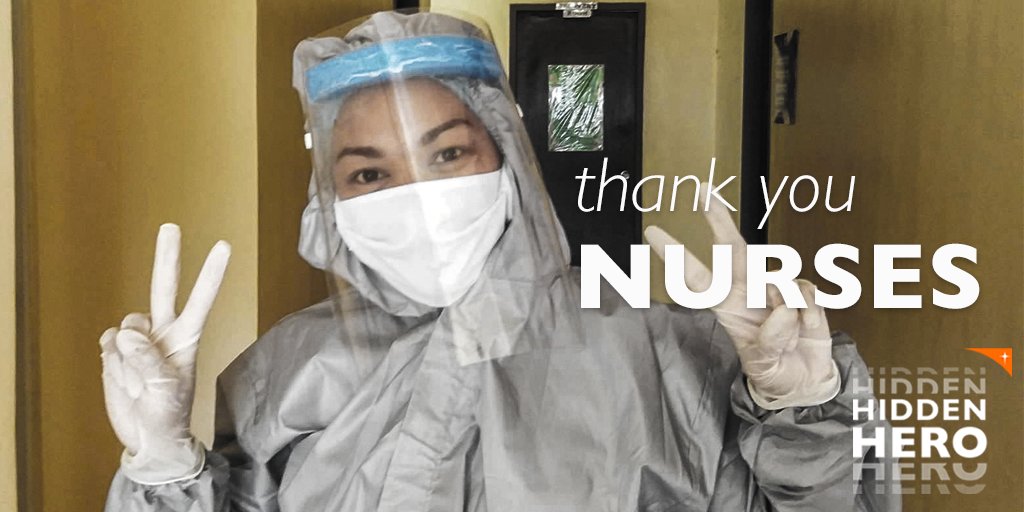 WorldVision's tweet photo. Say hello 👋 to Lenne Lyn from the Philippines 🇵🇭:
✔️Former World Vision sponsored child 🧒
✔️Nurse &amp; midwife 👩‍⚕️
✔️#HiddenHero on the frontlines of the #COVID19 response in her country 🏥

Read her story: https://t.co/sOOTqMDDct https://t.co/5bPiGmm4Bi