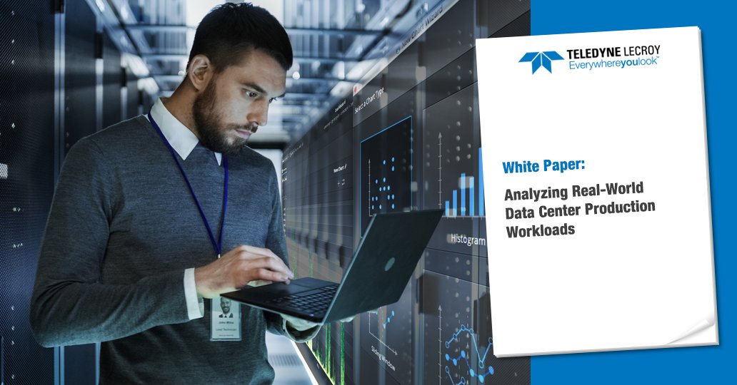 TeledyneLecroy's tweet photo. #WhitePaper -> Analyzing Real-World Data Center Production Workloads! #WorkloadIntelligence™ #Analytics provides deep insight into production workloads to optimize #datacenter infrastructure and applications. Download now: https://t.co/Hq1A9z6qSs #OakGate #storage https://t.co/hp5mDUutpc