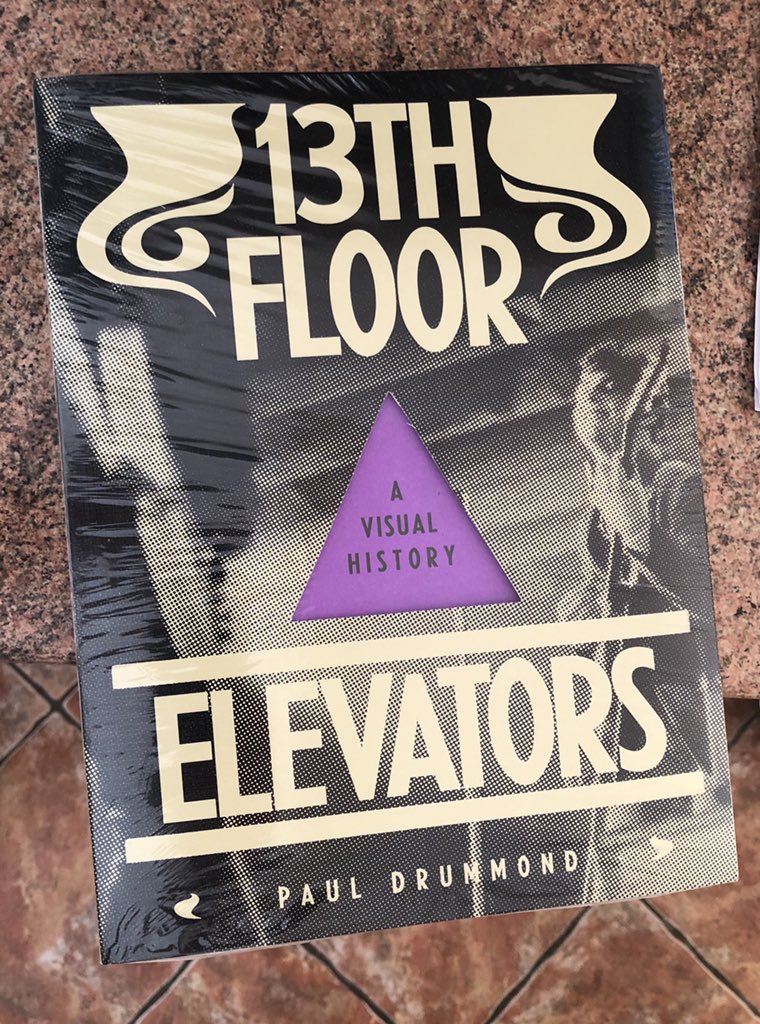 If any book about sixties garage rock royalty could be regarded as an essential purchase, today’s delivery might just be that book. 
#13thFloorElevators