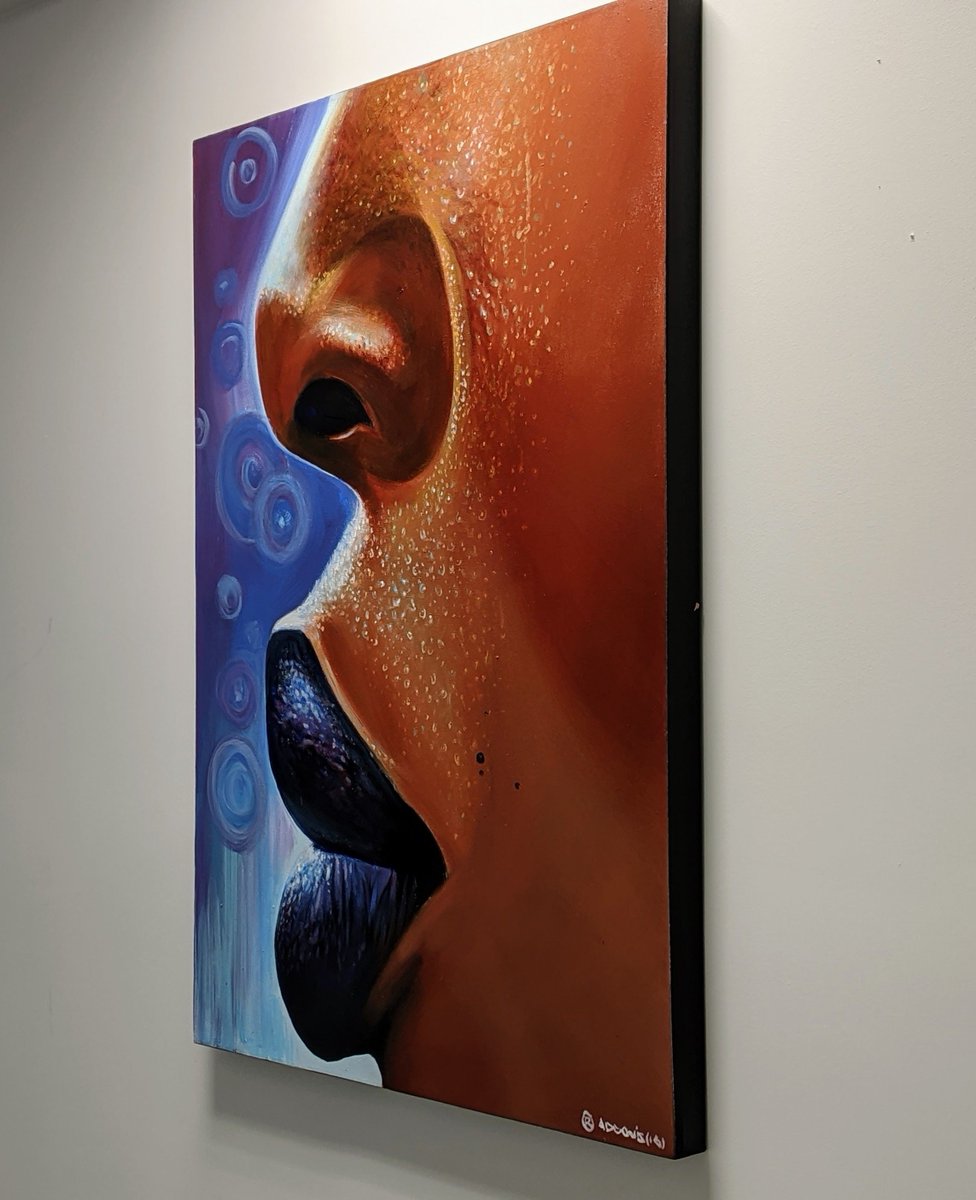 mindwarehousing's tweet photo. We are offering virtual visits to our space so you can enjoy the art exhibit recently curated at our workspace. Here is a piece by Addonis Parker which can be found in our 9th Floor Private Office Space.  We are accepting room reservations on a limited basis. #miamiart https://t.co/TCJBtPsScX