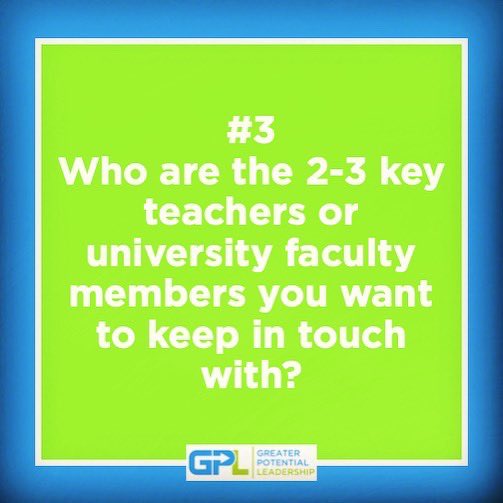 G_P_Leadership's tweet photo. 1-5 of 25 questions that every college graduate should ask themselves... actually, college grad or not, we ALL should reflect on how we would answer these questions.
Tag a college grad in the comments below... (post 1 of 2) https://t.co/uvbcG6HojF