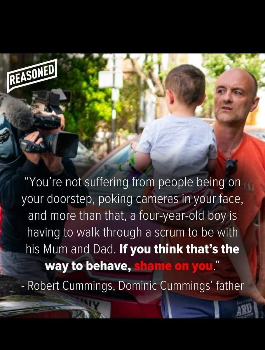 KTHopkins's tweet photo. GOD BLESS #Dominicummimgs 

Well done to his mum, dad, wife and son. 

We’ve got you. #ScumMedia do not represent us. 

#StandWithDom https://t.co/3h7JGjWNDY