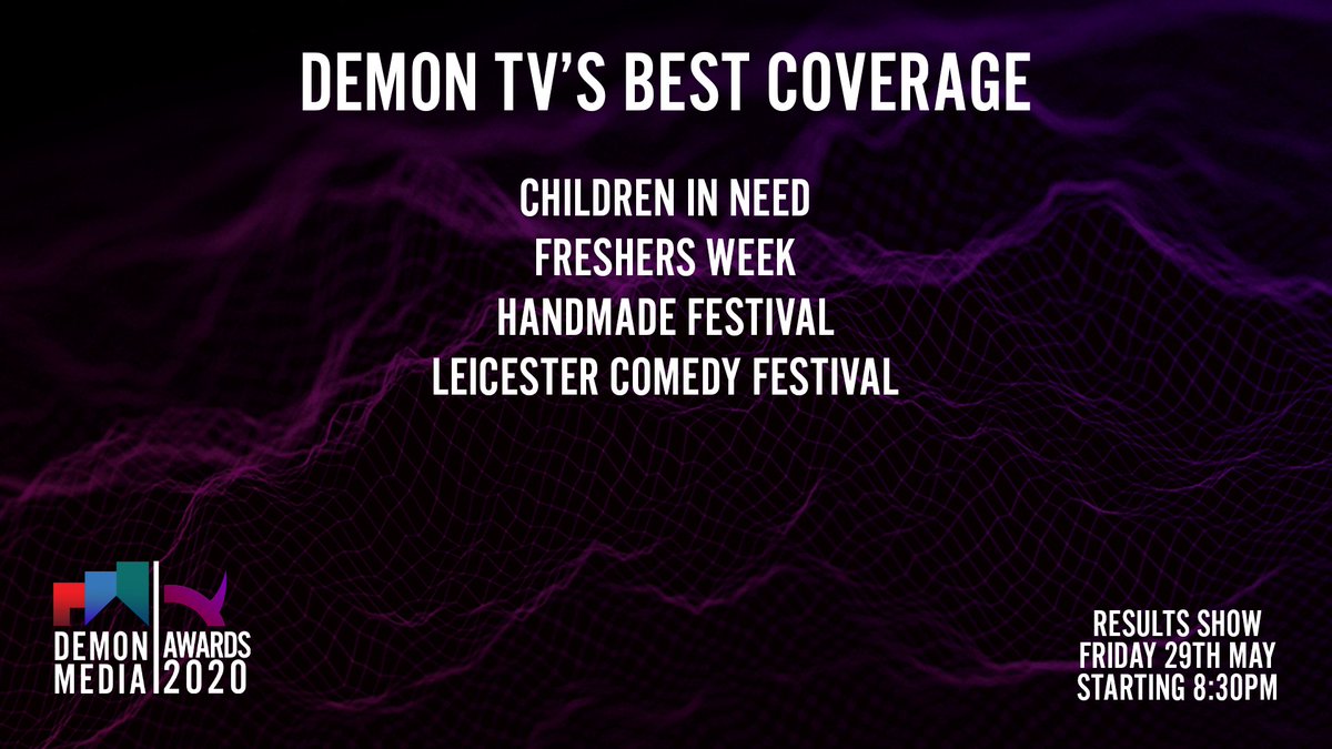 The nominees for <a href="/Demon_TV/">Demon Digital</a>'s Best Coverage are...