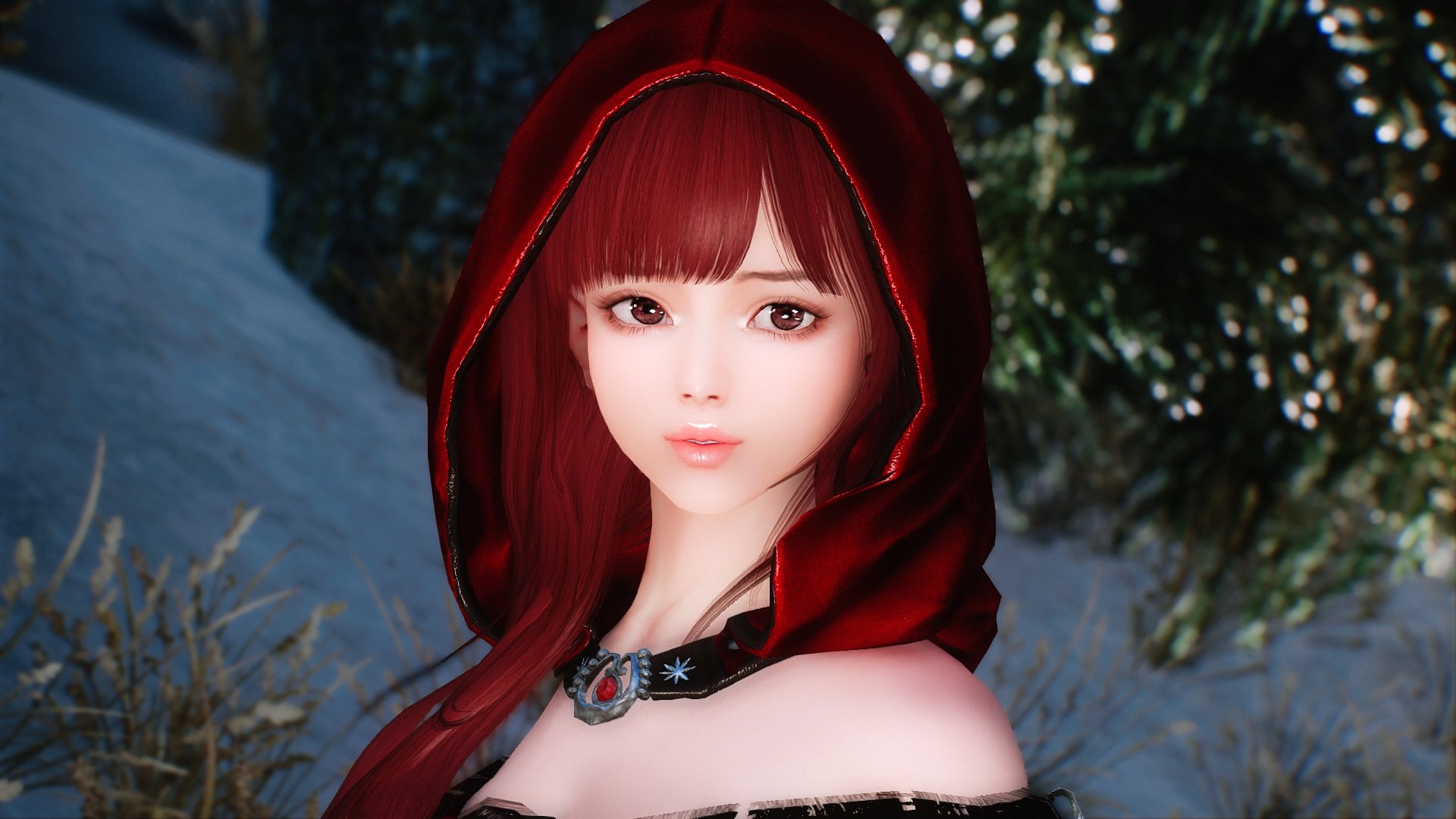 붉은꽁치cololabis スカイリム スカイリムse Skyrim Skyrimse Tesv 赤ずきんちゃん