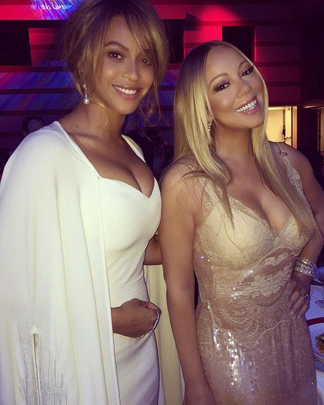 Beyoncé and Mariah Carey going number one in the same year (A THREAD)