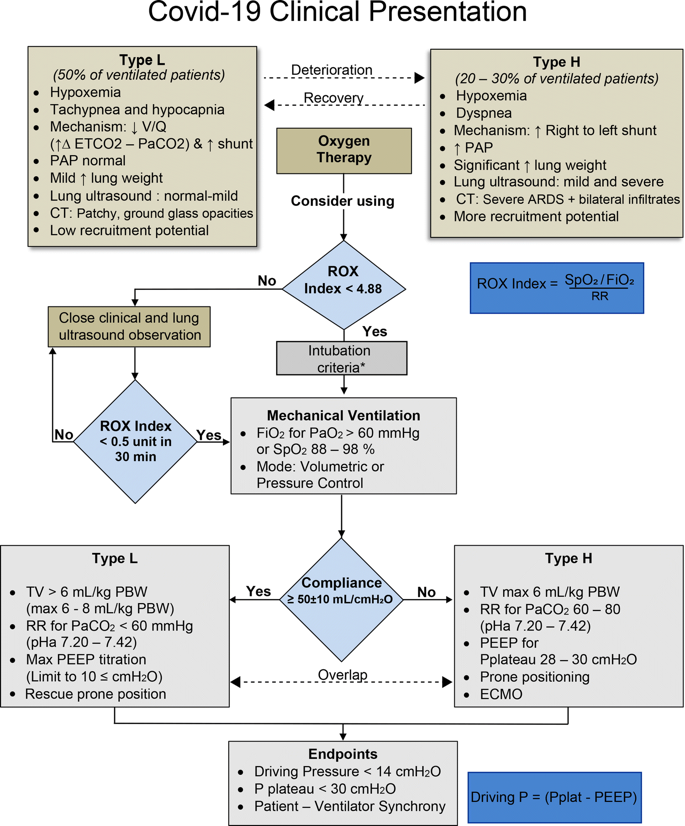 A proposed lung ultrasound and phenotypic algorithm for the care of #COVID19 patients with acute respiratory failure  buff.ly/36rzhEy #Anesthesia #Anesthesiology