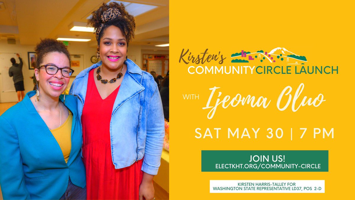 Mini thread about our upcoming Community Circle launch w/ @IjeomaOluoThank you to the 50+ people who have joined our community circle so far. Contributing to a sustaining, monthly donation makes a world of a difference for community-centered campaigns like ours. /1
