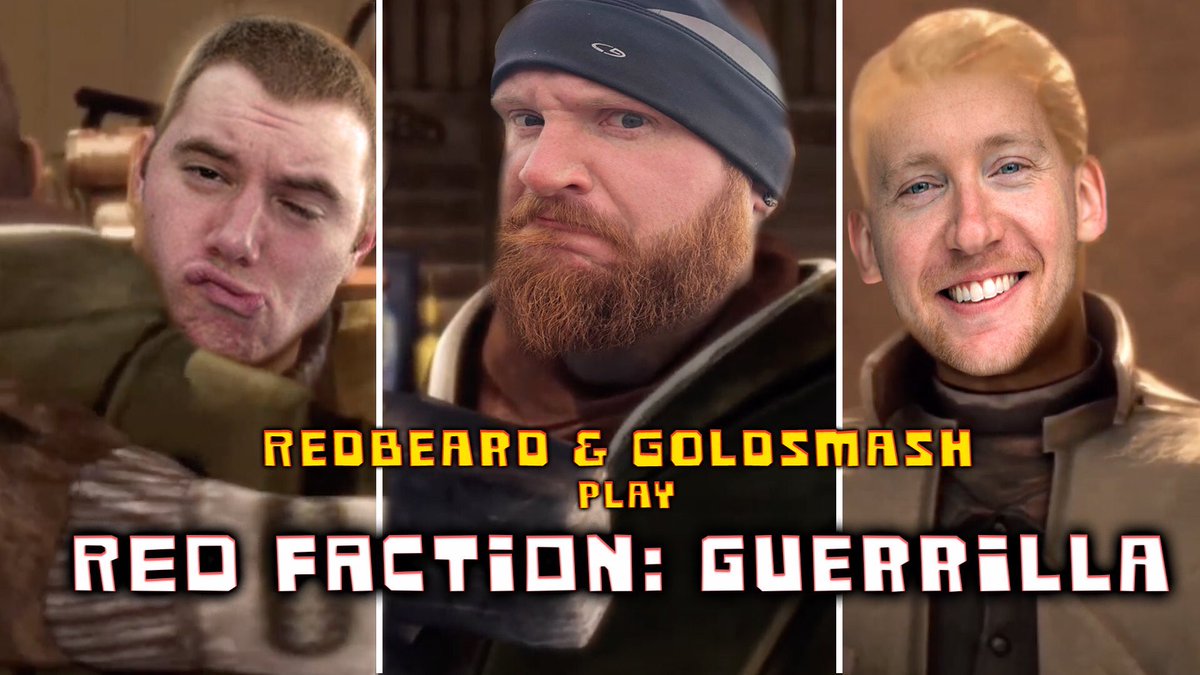 RBGSShow's tweet image. Episode 08 of RedBeard and Goldsmash is out NOW! Check out our YouTube for the Full Episode! #Gaming #VideoGames #RedFactionGuerrilla