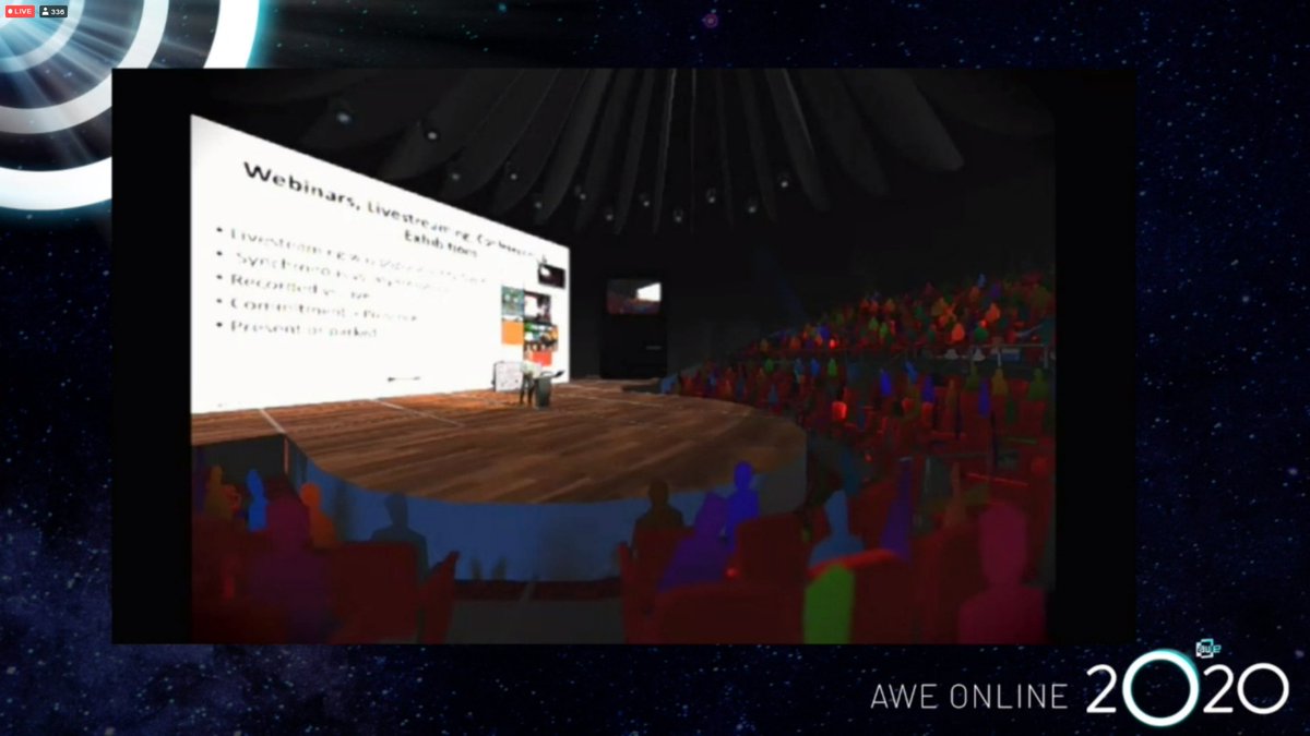 10/  @CharlieFink just launched a preview version of his latest book "Remote Collaboration & Virtual Conferences," pre-sale of final version starts in a week. He's presenting at  #AWE2020 in  @VRSpaces with his  @loom_ai avatar.  https://twitter.com/CharlieFink/status/1265078464375222272