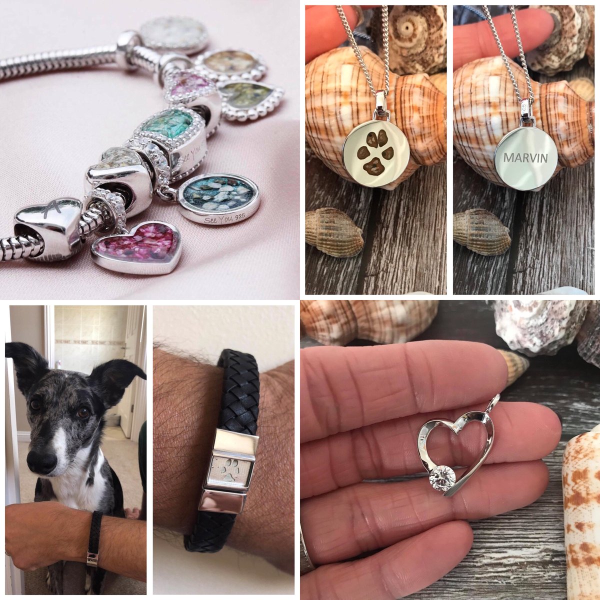 dotty4paws's tweet photo. Immortalise those precious moments &amp; let them live on forever with an exquisite piece of #memorialjewellery from Part Of Me 🐾🌈

Suitable for men &amp; women their range includes rings, earrings, cufflinks, charms &amp; bracelets.

https://t.co/5wFBwms8fd

#womanInbizhour https://t.co/3DZCM44eyq
