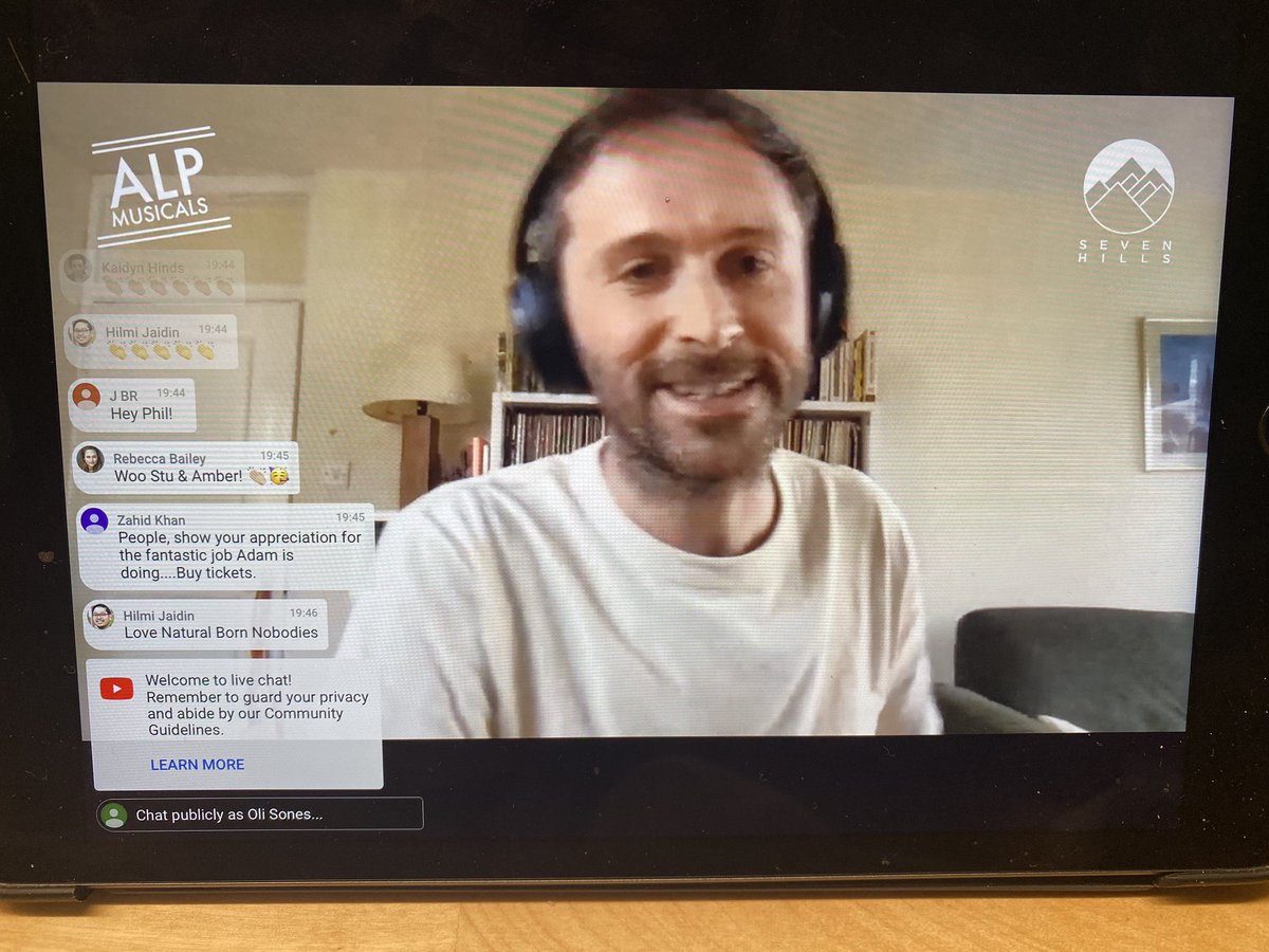 Wouldn’t be Tuesday without @ALPmusicals #signalonline. A great line up tonight! youtu.be/tU3aLPqEmQw