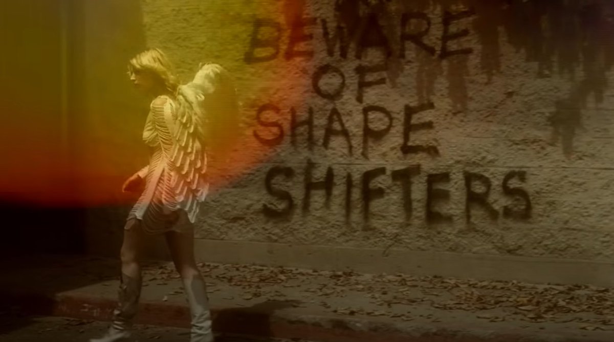 Some of my more (alien) conspiracy minded friends will find this interesting "Beware of Shape Shifters" I take it to mean people who say they are good, but are not good (like catholic priests who abused altar boys)