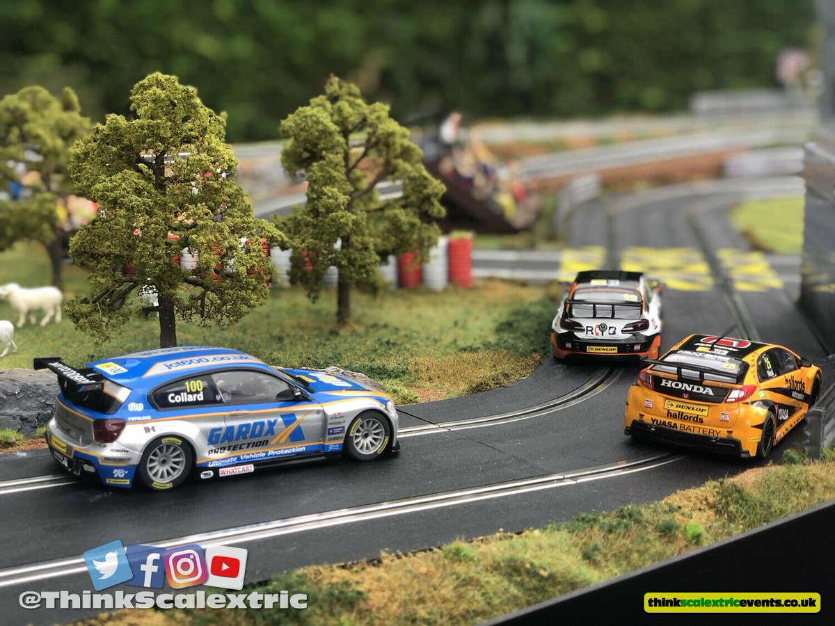 custom scalextric track