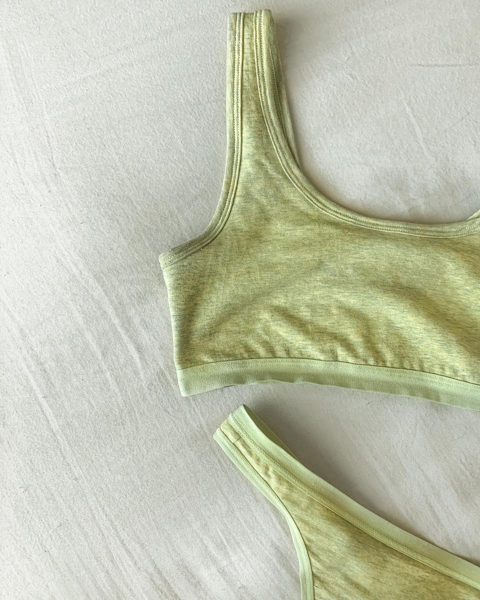 felinaintimates's tweet photo. 100% Organic Cotton ๐Plant Based Dyes ๐ฑGOTS Certified โ
๐ธ @lexialcala
https://t.co/jwUTeQSU20
#felinaintimates #fitbyfelina #bras #bralette #brasthatfit #panties #panty #thong #organiccotton #plantbased #womenunderwear #organic #ecofriendly #sustainability https://t.co/DvL1I2NtlJ