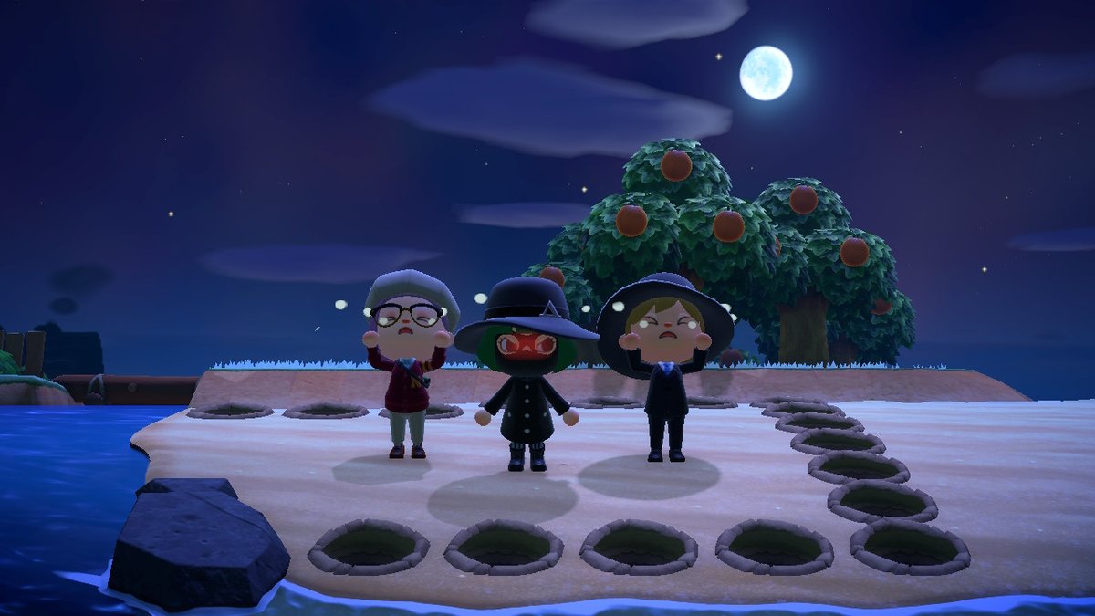 ultimatelurker0's tweet photo. fun with friends #AnimalCrossing #ACNH #NintendoSwitch https://t.co/ODpH8jOMl3