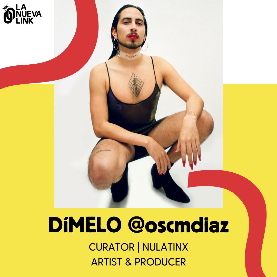 LaNuevaLink's tweet photo. 🗣️ DImelo @oscmdiaz! This Latinx powerhouse co-founded @NLatinx, a curated platform highlighting gente poderosa, la cultura de nuestras tierras, y legado de diáspora. We're talking Latinx worldwide! Read more on them on https://t.co/exOXlXCk0f✨🔥 https://t.co/wHVp6uEyO7