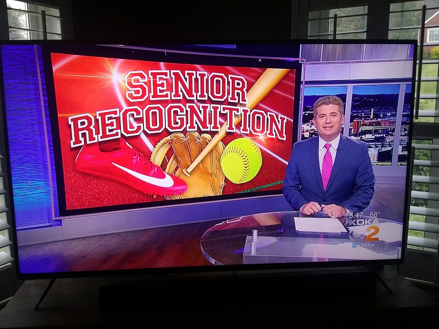 NATigerAthletic's tweet photo. Thank you @KDKA and @RichieWalsh for recognizing our terrific LF @ryan_doug11 for tonight's #SeniorRec! https://t.co/DDi3kUeclq