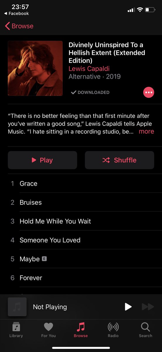 Any chance of a reply just to piss my sister off? <a href="/LewisCapaldi/">Lewis Capaldi</a> 🙌🏻