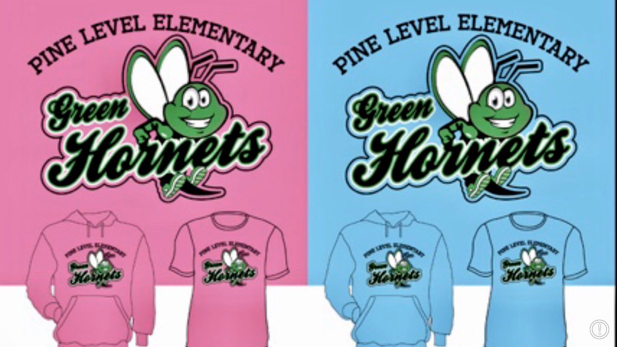 <a href="/PineLevelES/">PineLevelES</a> PTA Spiritwear is available by ordering here: forms.gle/yuZTwNEHNSsAKH… 

DEADLINE - 5/15/2020 

#PLGREENHORNETS