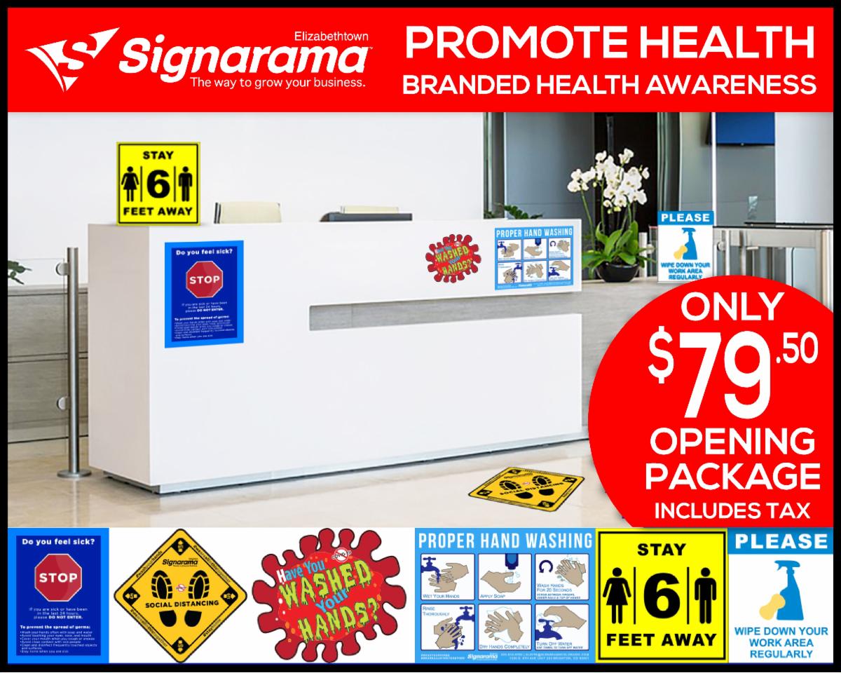 Business Reopening Signage &amp; Clear Protective Barriers conta.cc/2WxRGw7