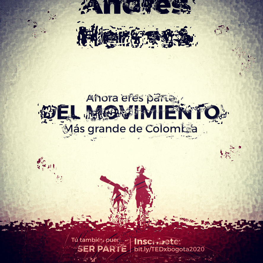 AndresHART's tweet photo. #Reinvención en @TEDxBogota este 15 de Mayo 4 PM https://t.co/ZrhP8wlx0P