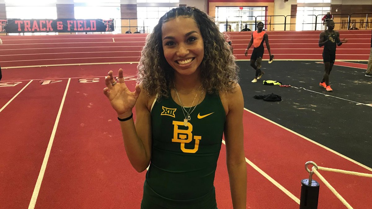BaylorTrack's tweet image. #2020moments 🐻🏆

@alyssalove28 cleared 5-10.25 (1.79m) at the Texas Tech Invitational &amp;amp; Multis to tie Kirsten Stepcick's Baylor indoor high jump record of 5-10.25 (1.79m), set at the 1993 Southwest Conference Championship.

#SicEm