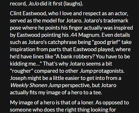 Morgan on X: The English dub for JoJo has some really bad changes. Like  imagine replacing a cool Clint Eastwood reference with an outdated Overwatch  meme. Good grief #jojo_anime  / X
