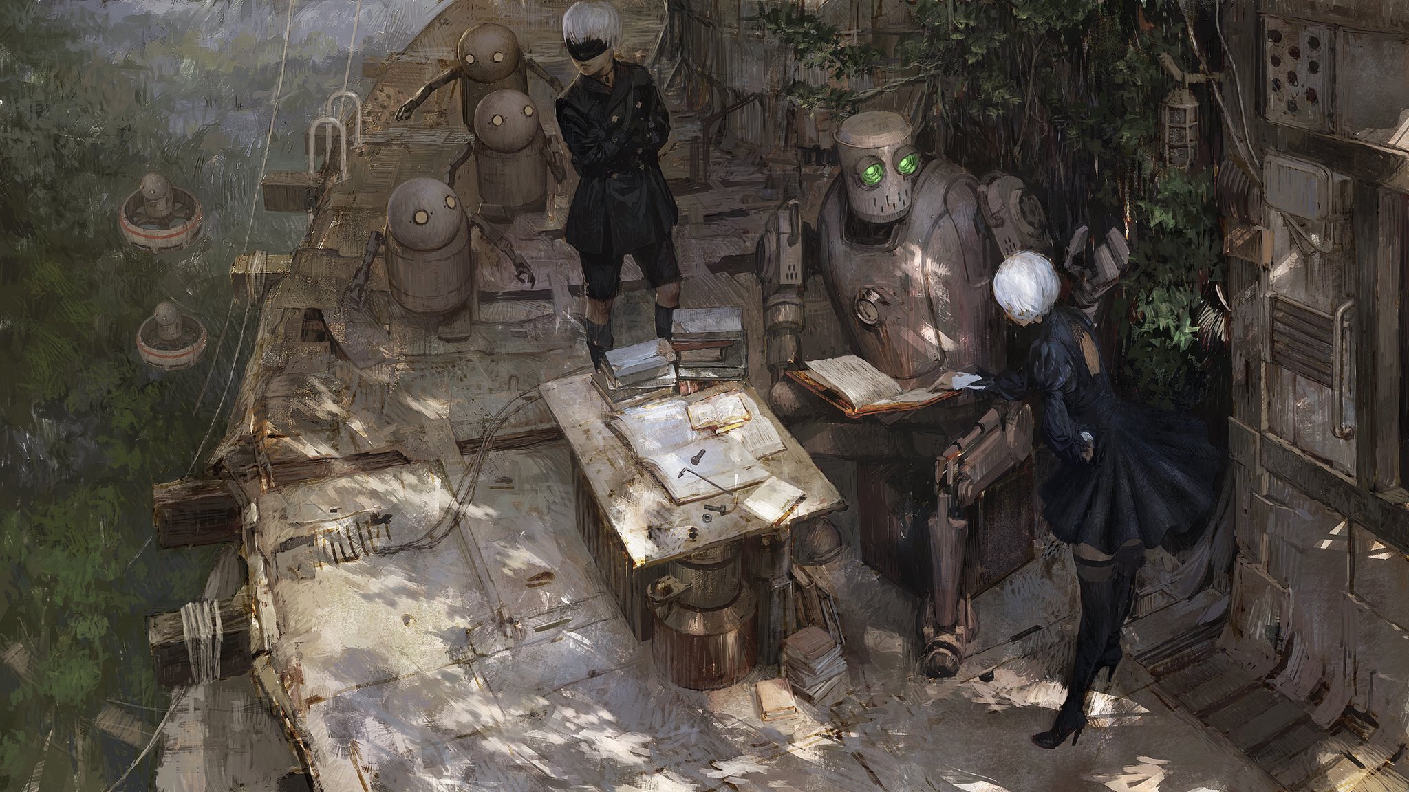 Yoda Yo 余田耀 パスカルとの思い出を大切にしたい ニーアオートマタ Nierautomata T Co Rdou1owksz Twitter