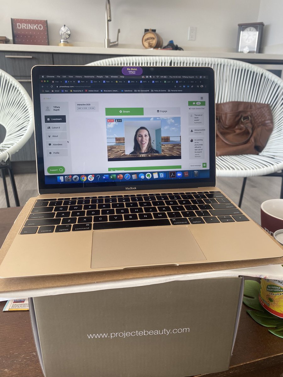 Even my parents are getting in on the #Interactive2020 action! Whoop whoop @elementalexcel and all our amazing #Cohort8 portfolio companies!