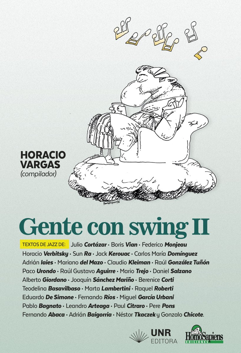 🔊 Salió el libro 📖 Gente con Swing II

Cuenta con más de 30 textos compilados por <a href="/vargashache/">horacio vargas</a>, entre los que figura uno escrito en Animales del Jazz ❤️

Conocé un poco más y enterate cómo adquirirlo aquí 👇
animalesdeljazz.com/gente-con-swin…