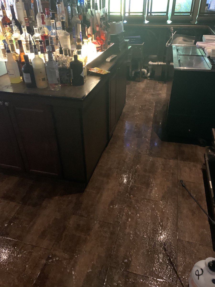 Our crew just knocked out 6,000 square feet of our 1,2,3 non skid solution to make this #sushi #restaurant safer for both their customers and staff. #workplacesafety #slipandfall #prevention #safety #SafetyFirst