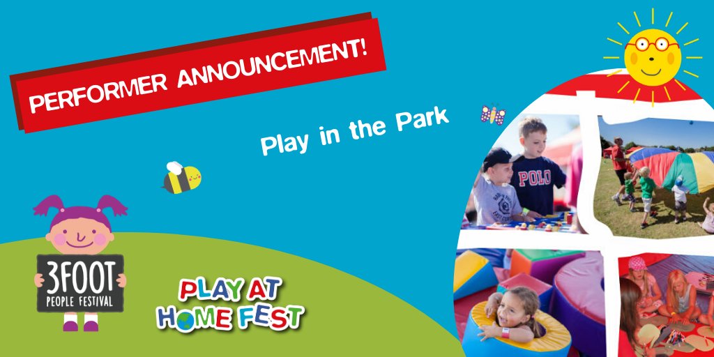GoodPlayGuide's tweet photo. We're pleased to announce the following acts will be performing on the #3Foot Pre-schooler stage at the #PlayatHomeFest!

@soundsrightkids, @taleshakers, @talkingtots and #PlayInThePark

Register your interest here: https://t.co/94Xk1SE1WR https://t.co/JKoudS24RN
