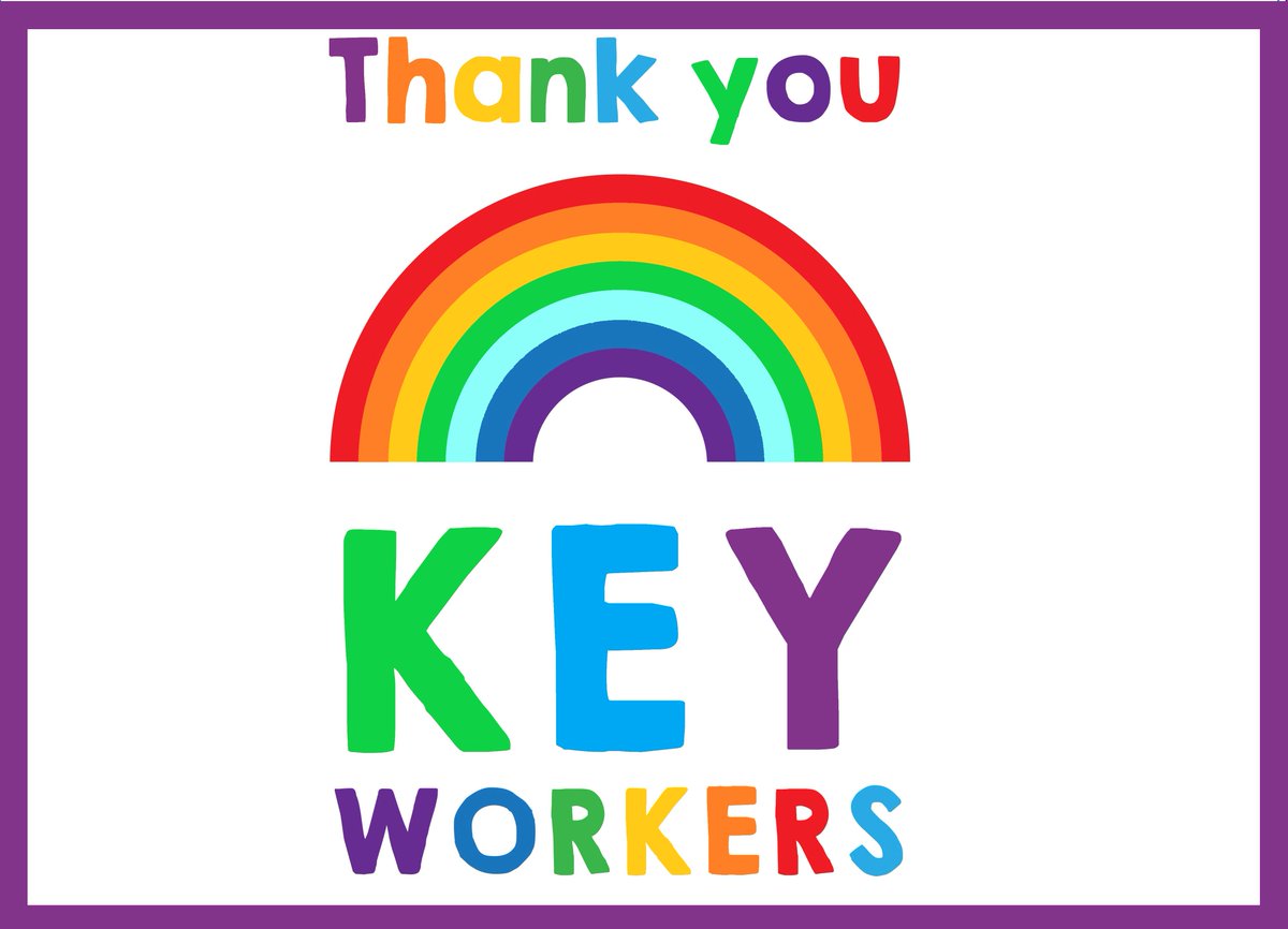 A massive THANK YOU to ALL our key workers for your continued dedication to keeping businesses and the country running during these very difficult time 💜 #love #nhs #keyworkers #thanks #rainbow
