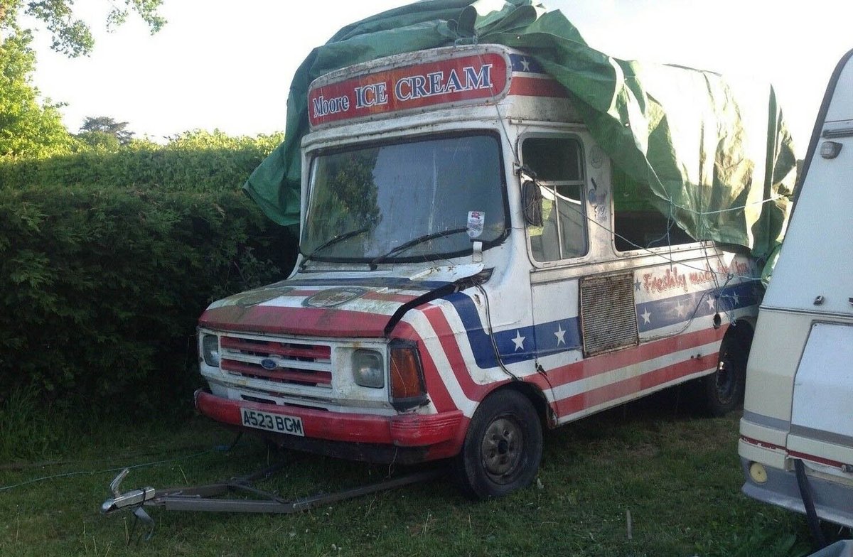 ice cream vans for sale ebay