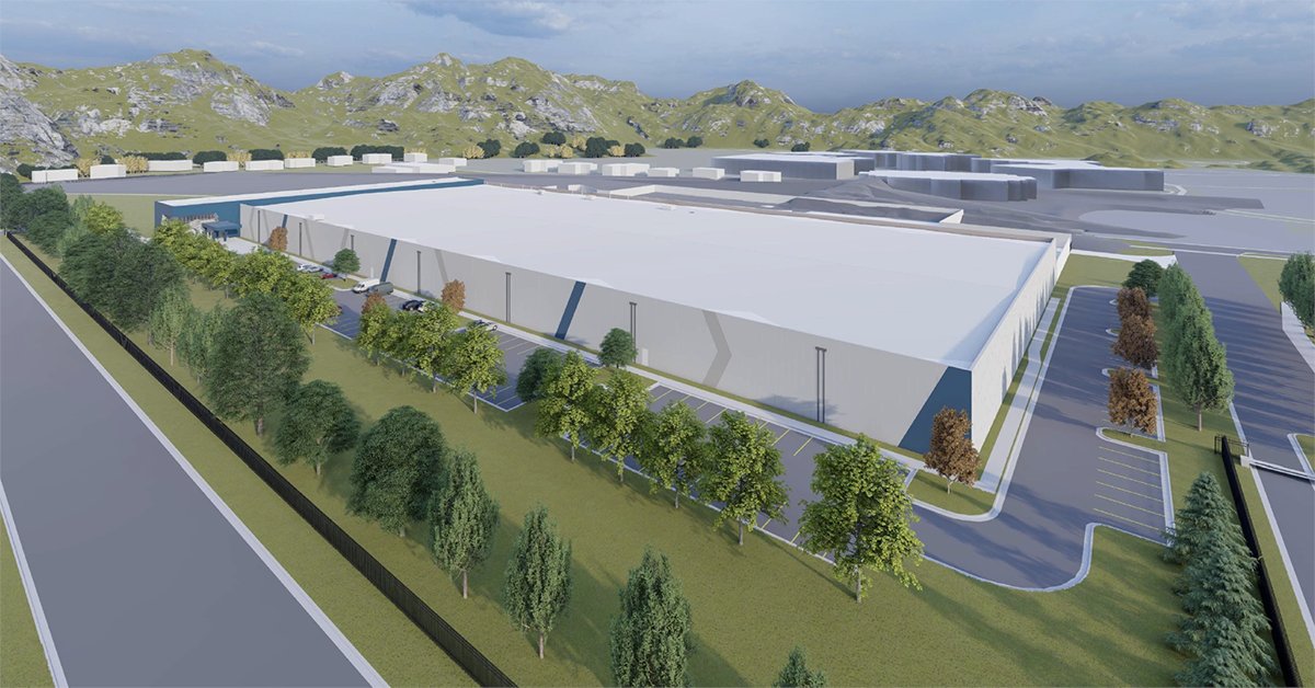 aligneddc's tweet photo. #Datacenter Spotlight: Aligned #SaltLakeCity Building II (construction underway)
 
- 240,000 sq. ft., 48 MW campus (expandable to 80 MW)
- #ExpandonDemand capability
- Scale up to 50kW per rack
- Ambient air cooling
 
Check out Aligned’s #SLC campus: https://t.co/MARG8MBXkT https://t.co/NhOX9cshMu