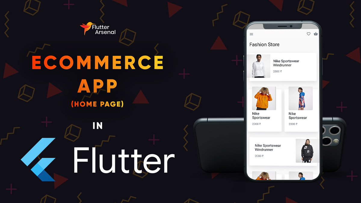 flutterarsenal's tweet image. Flutter eCommerce Home Page UI.
Link: youtu.be/l4KjrFvZqWk
P.S. Find Hidden Memes in the Video
.
#flutter #flutterdev #flutterecommerce #flutterbrew #flutterarsenal