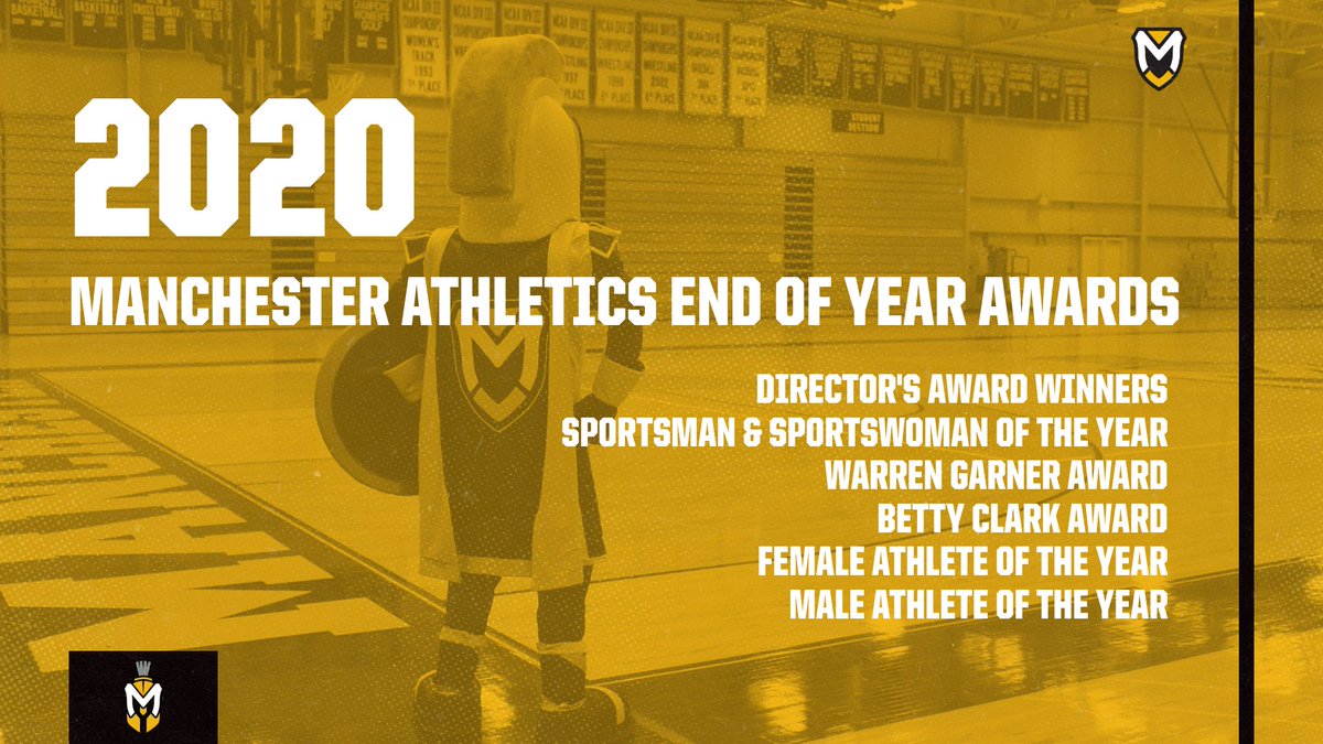 MUSpartans's tweet photo. Don't forget Spartan Fans - Be sure to check into Twitter on tomorrow night beginning at 6 pm as Manchester University Athletics unveils its annual award winners. #MUSpartans #ManchesterUniversity https://t.co/QlllUQh8UN